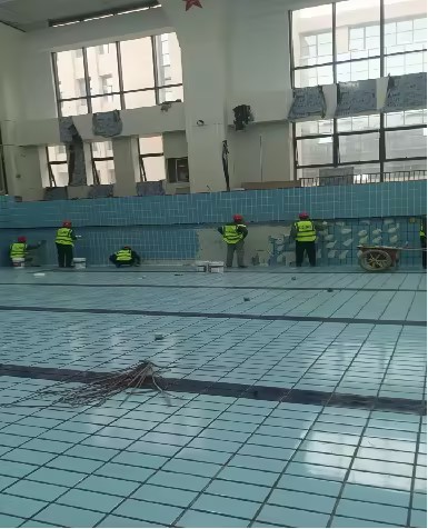 防水材料現場施工圖